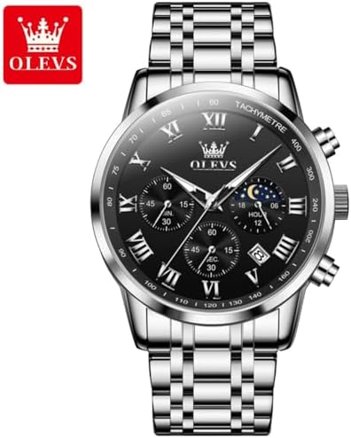 OLEVS Sliver Mens Watches