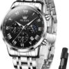 OLEVS Sliver Mens Watches